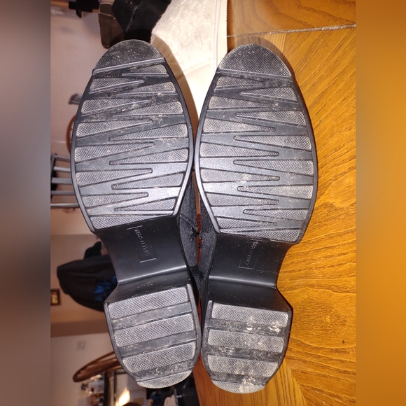 Mollyy Lace-up Chunk heel Ankle moto boots - Picture 8 of 9